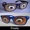 WeyesEyes Freeky EyeGlasses Black and Color